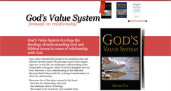 Desktop Screenshot of godsvaluesystem.com